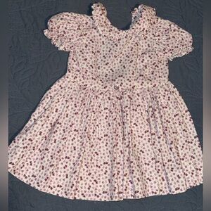 Floral Pink Kids Dress
